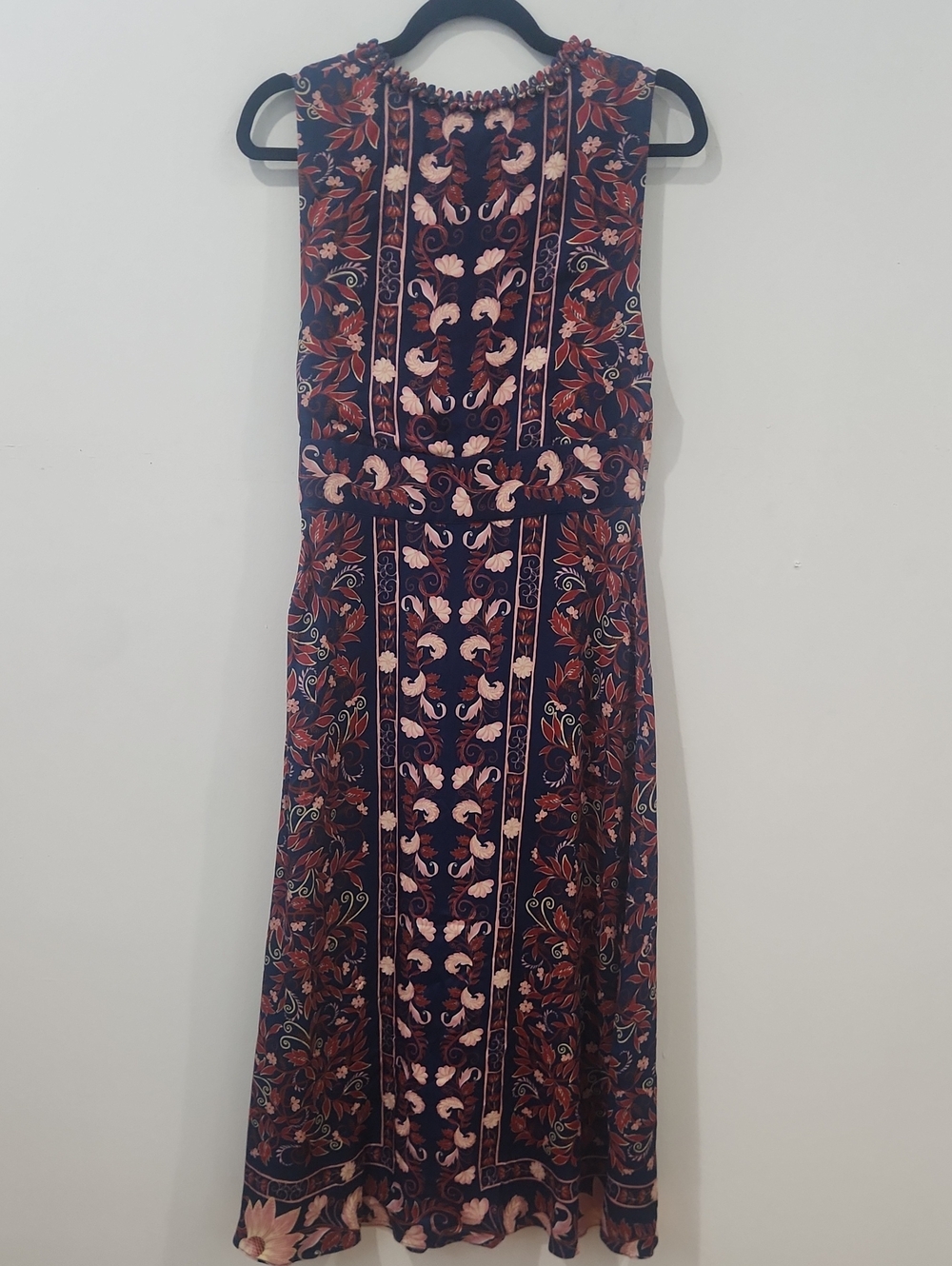 Farm Rio Boho Floral Scarf Midi Dress - Picture 9 of 15
